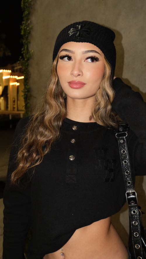 Charcoal Button up Thermal