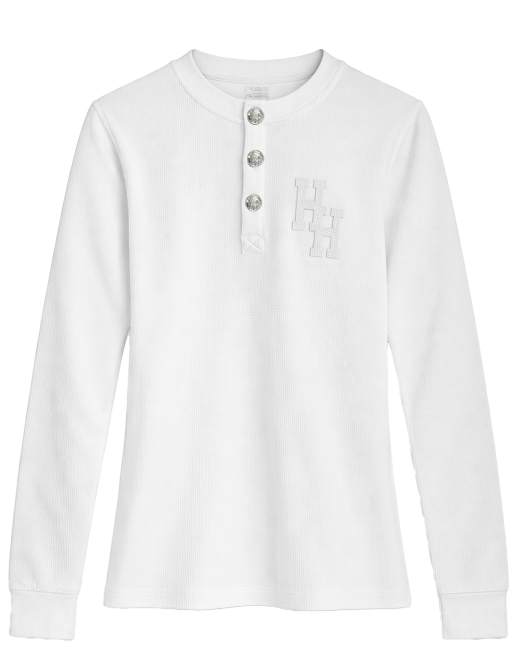 Ivory White Button up Thermal